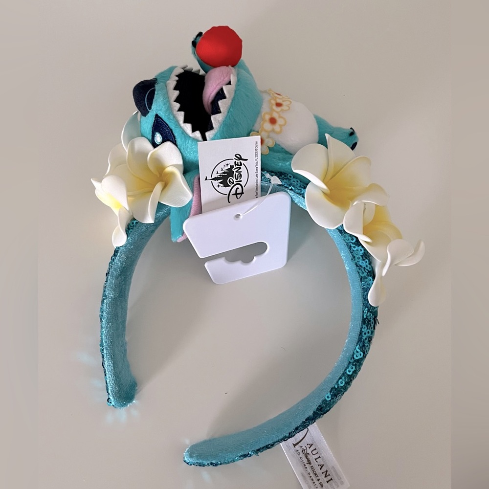 BNWT Stitch Aulani Disney Ears